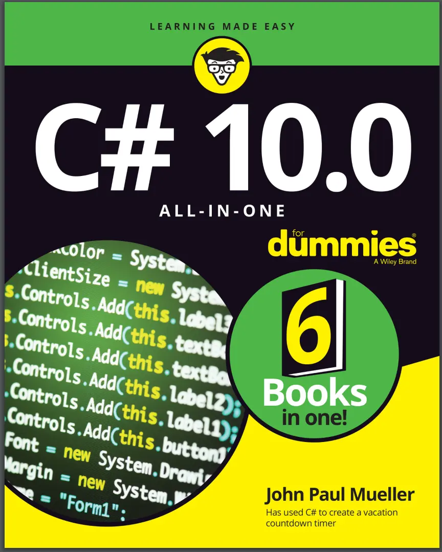 C# 10.0 All-in-One For Dummies