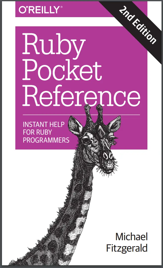 Ruby Pocket Reference. 2nd ed